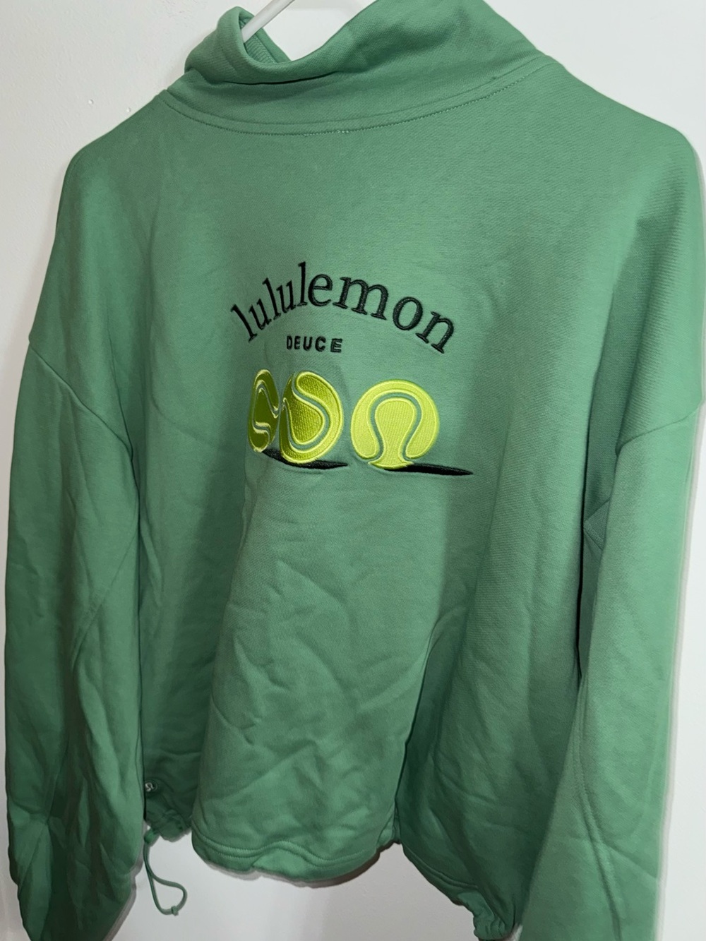 Cotton Terry Tennis Half
Zip *Graphic
Racket optional